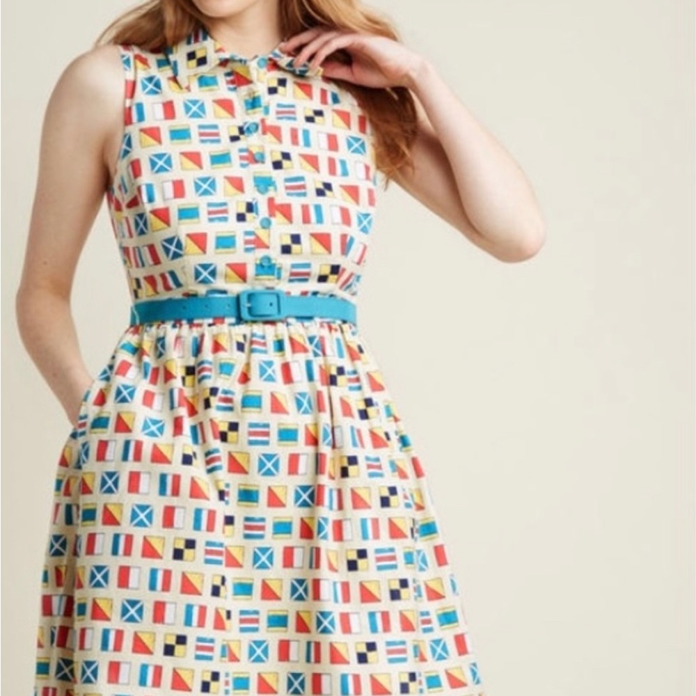ModCloth flag dress